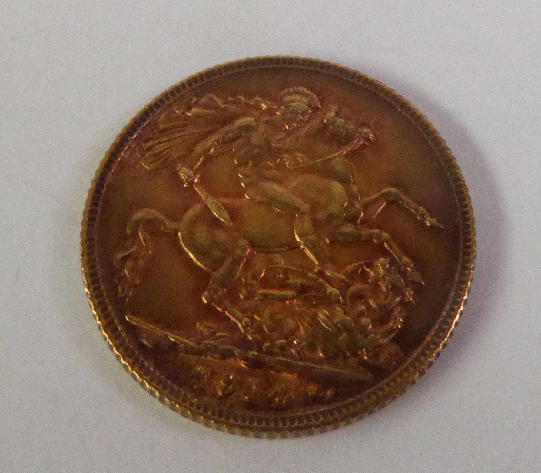 GEORGE V 1914 FULL SOVEREIGN