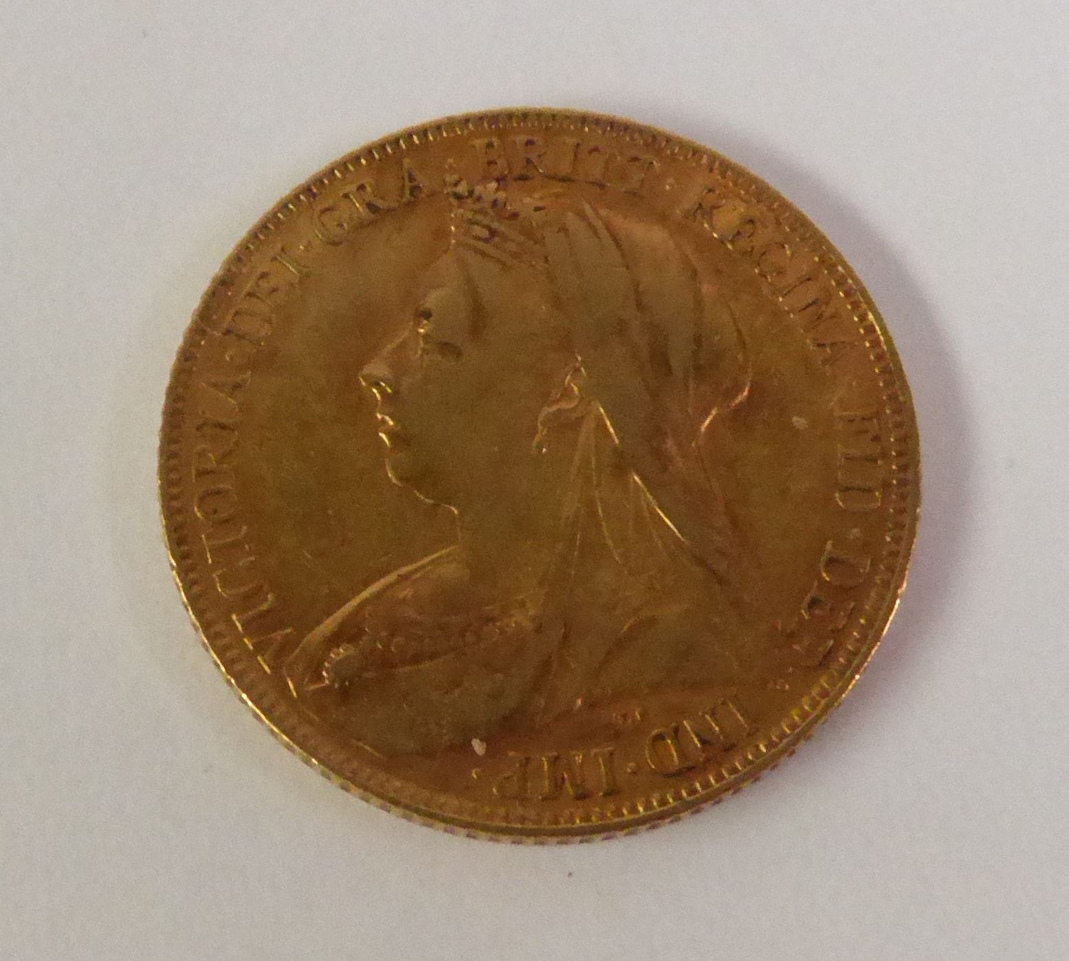 VICTORIA 1900 FULL SOVEREIGN - Image 2 of 2