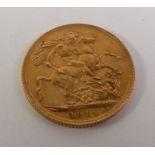 GEORGE V 1914 FULL SOVEREIGN