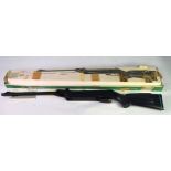 GAMO AIR RIFLE, model Cadet-Delta, calibre .177, with moulded black stock, in case with handbook