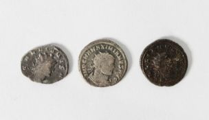 ROMAN COINS: Gallienus 253-268 AE Antoninianus, obv. radiate draped and cuirassed bust dexter,