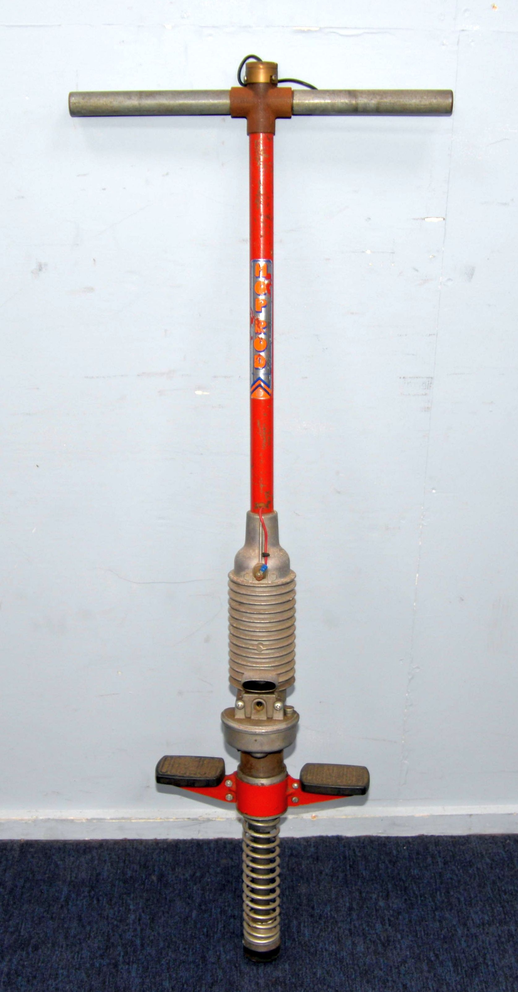 MOTORISED POGO STICK: The 'Hop Rod' by Chance Mfg. Co. of Wichita, Kansas; produced in 1960 though