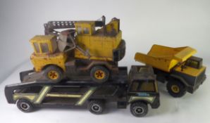 TONKA: Vintage Tonka MR970 Transporter, XMB975 Dumper Truck and Tonka Crane [3]