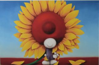 DOUG HYDE (1972) ARTIST SIGNED LIMITED EDITION COLOUR PRINT ‘Here Comes the Sun’ (216/395) with