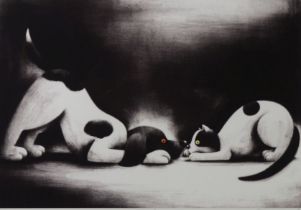DOUG HYDE (1972) ARTIST SIGNED LIMITED EDITION COLOUR PRINT ‘Close to You’ (146/395) with