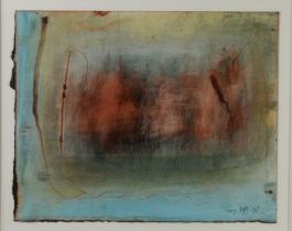TERRY DUFFY (1948) MIXED MEDIA ON PAPER ‘Division’ Signed and dated 1999, titled verso 11” x