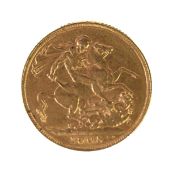 EDWARD VII 1905 GOLD FULL SOVEREIGN