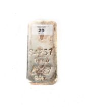 ENGELHARD, LONDON, SILVER 1 KILO INGOT, 999 purity