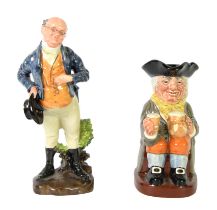ROYAL DOULTON FIGURE 'Pickwick' HN556, 7" high (18cm) style two designed by L. Harradine issued 1923