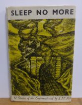 L T C Rolt - Sleep No More, 12 Stories of the Supernatural, pub Constable, 1st Edition 1948, with