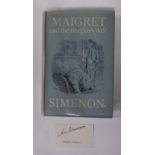 Georges Simenon - Maigret and the Burglar’s Wife, pub Hamish Hamilton, 1st English Edition 1955 (