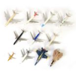 COLLECTION OF 50 GEMINI AND OTHER DIE CAST SCALE MODEL AIRCRAFT, mainly civilian airliners, scale