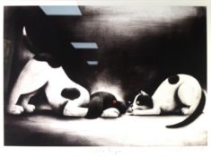 DOUG HYDE (1972) ARTIST SIGNED LIMITED EDITION COLOUR PRINT ‘Close to You’ (151/395) with