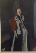 AFTER NORMAN HEPPLE COLOUR PRINT, printed for the Royal Air Force College, Cranwell ‘Her Majesty,