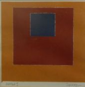 ROY SPELTZ (b.1948) ARTIST SIGNED COLOUR PRINT ‘Untitled I’ 10 ¾” x 11 ¼” (27.3cm x 28.6cm)