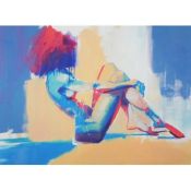 TOBY MULLIGAN (b.1969) ARTIST SIGNED LIMITED EDITION COLOUR PRINT ‘In Repose’ (456/500) no