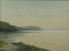 BASIL WHITING (TWENTIETH/ TWENTY FIRST CENTURY) WATERCOLOUR ‘Solitude’, Wester Ross Signed, titled