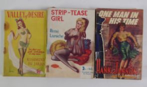 PULP DIGEST SLEAZEY PAPERBACK Rosamund Du Jardin - Valley of Desire, Heade cover, pub Archer Press