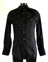 VIVIENNE WESTWOOD RED LABEL: Four shirts including a black long sleeved example with wavey