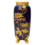 A Grainger & Co Worcester porcelain vase