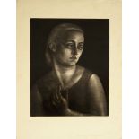 Dame Laura Knight (British, 1877-1970) 'Southern Blonde' mezzotint