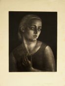 Dame Laura Knight (British, 1877-1970) 'Southern Blonde' mezzotint