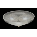 Rene Laique (1860-1945) A Volubilis pattern opalescent glass bowl