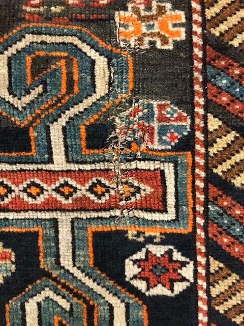 A Caucasian rug - Image 2 of 2