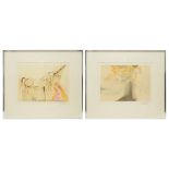 After Salvadore Dali (Spanish, 1904 - 1989) Two lithographic prints