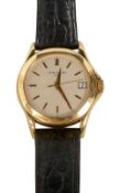 A Gentleman's 18ct gold Patek Phillipe Calatrava automatic wristwatch Ref:5107 c.2003