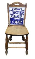 A Watson's soap advertising chair
