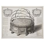 After C. Lempriere, engraved by G. Vandergucht., Machina Coelestis or The Great Orrery for the Acade