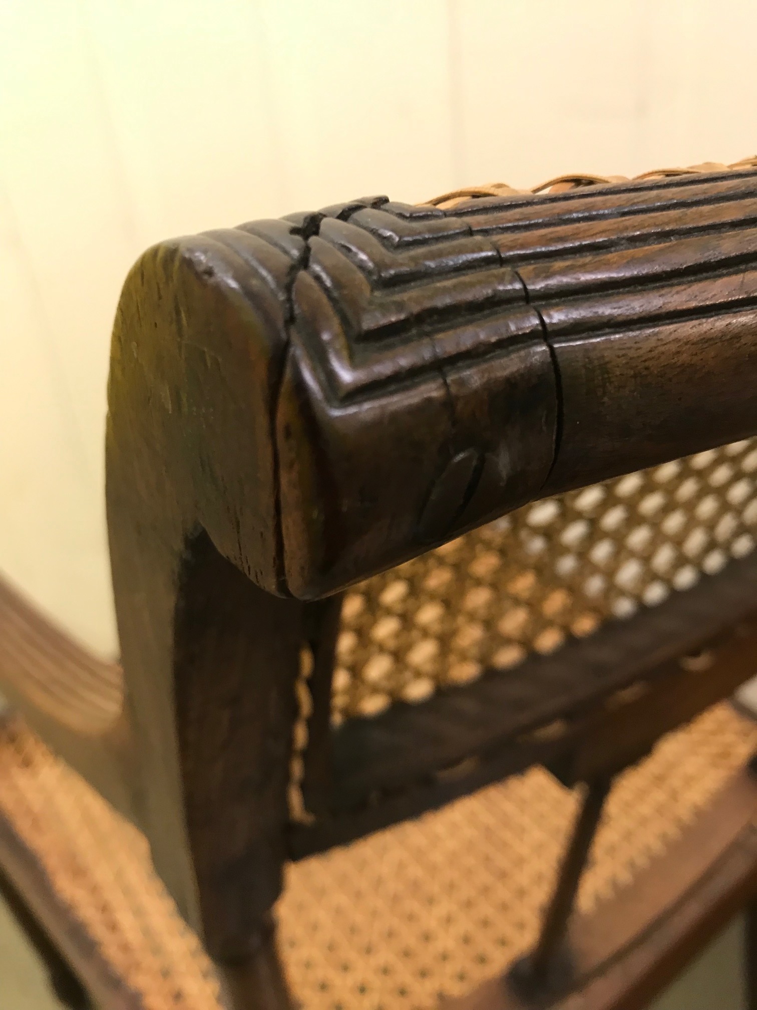 A Regency mahogany armchair - Image 5 of 5
