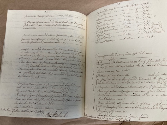 HISTORIC MANUSCRIPTS: Nantucket - United States of America An important hand written manuscript - Image 7 of 7