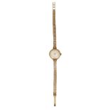 A lady's 9ct gold Garrard wristwatch