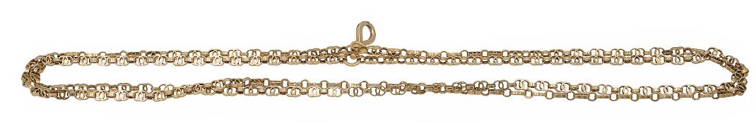 A fancy link guard chain