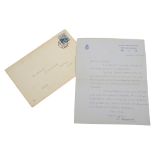 A group of fourteen letters from the Private Secretary of Edward VIII