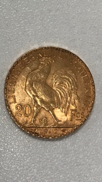 Two gold twenty franc coins - Image 3 of 3