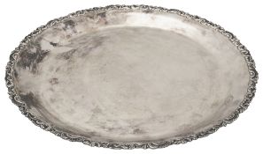 A mid 20th century Finnish .813 silver circular tray