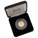 An Elizabeth II gold proof sovereign 2019