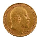 A Edward VII full sovereign, 1905