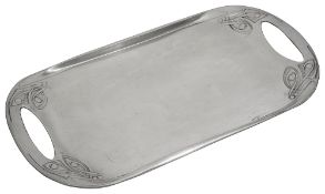 Archibald Knox for Liberty & Co., A Tudric pewter tray