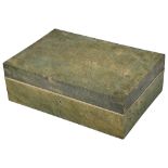 An early 20th century shagreen and ivory humidor by Callow