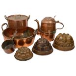 19th century copper kitchenalia