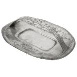 Archibald Knox for Liberty & Co., a Tudric pewter cake tray, no 0357