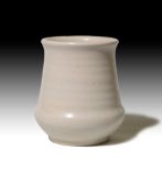 A small Fulham Pottery glazed vase