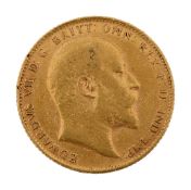 A Edward VII full sovereign, 1906