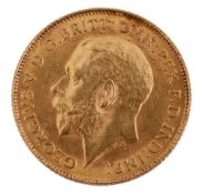 A George V half sovereign