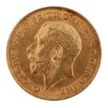 A George V half sovereign