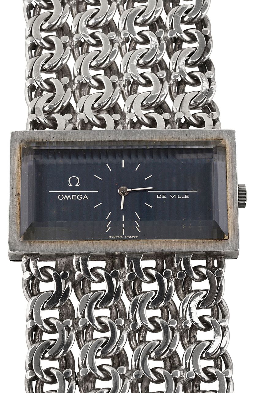 Omega De Ville Jeux D'Argent silver bracelet watch - Image 2 of 3